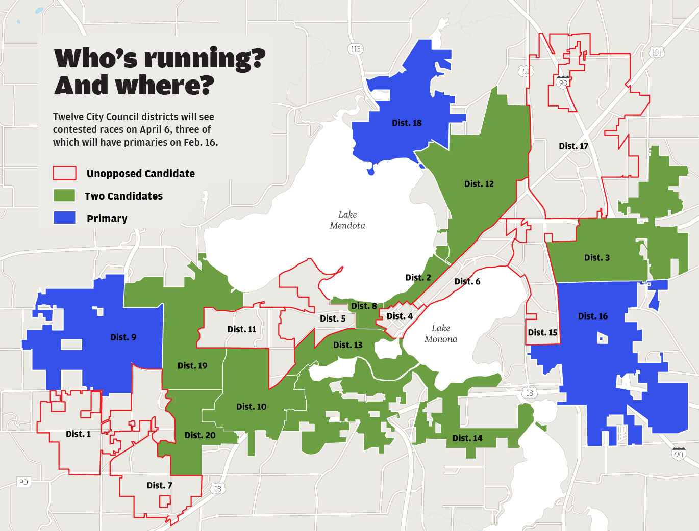 Aldermanic Distric Map 2021